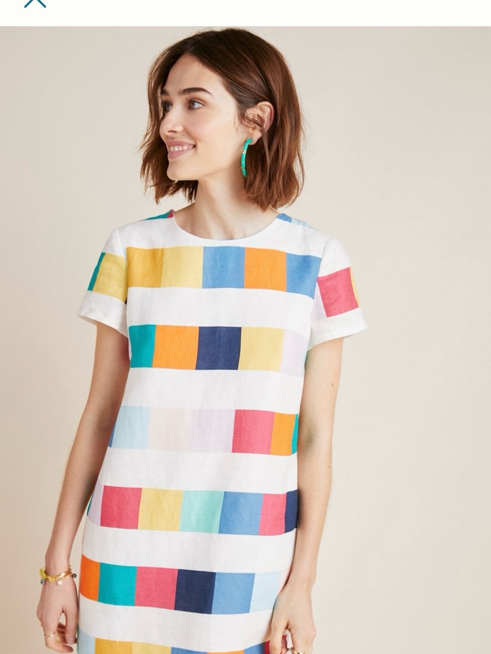 Corey Lynn Calter from Anthropologie Clare Linen Dress with Pockets